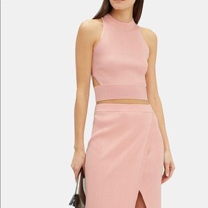 Jonathan Simkhai lavender ribbed tank